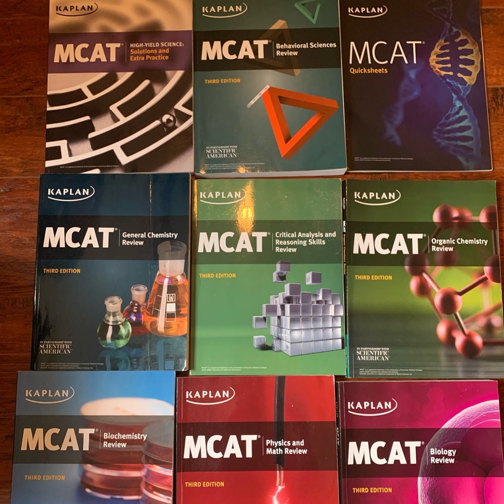 Complete MCAT Kaplan review set third ed